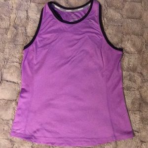 Nike Purple Racerback Active tank sz Medium